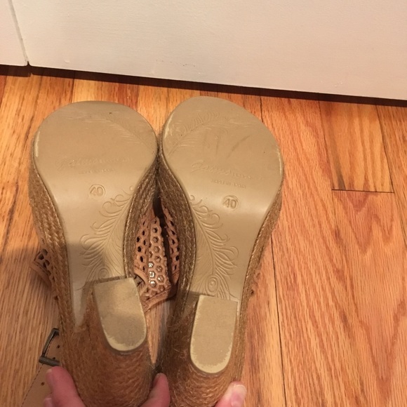 Eric Michael Tan Heel Espadrilles - Picture 7 of 7